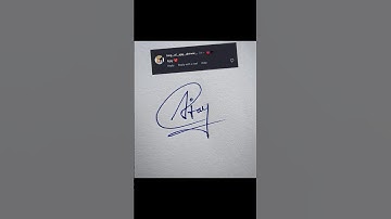 Ajay ka signature #trending #youtuber #shorts #youtubesignature #wssignature #viralvideos