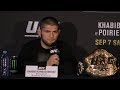 UFC 242 Press Conference: Khabib Nurmagomedov vs. Dustin Poirier - MMA Fighting