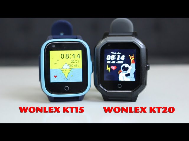 Đánh giá chi tiết đồng hồ định vị trẻ em Wonlex KT15 và Wonlex KT20