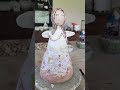 How I Glaze A Fairy Before And After Ceramic Diypottery Ceramicclay Potterymagic