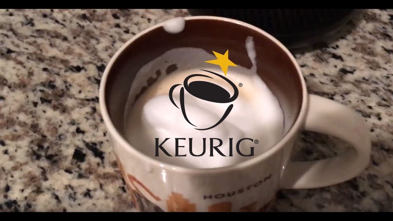 Home-brewed Cappuccino, Keurig K-Café 