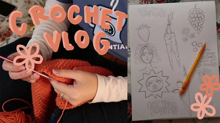Cozy Crochet & Art Vlog