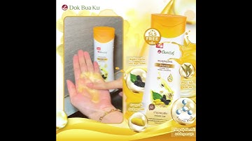 Giải pháp phục hồi tóc đang hư tổn với dầu gội thảo dược Dokbuaku Tơ tằm vàng💛