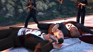 The Police killed Franklin and Michael and Trevor - GTA 5