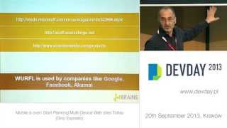 Famous Dino Esposito - "Mobile is over: Start Planning Multi-Device Web sites Today" Net Worth