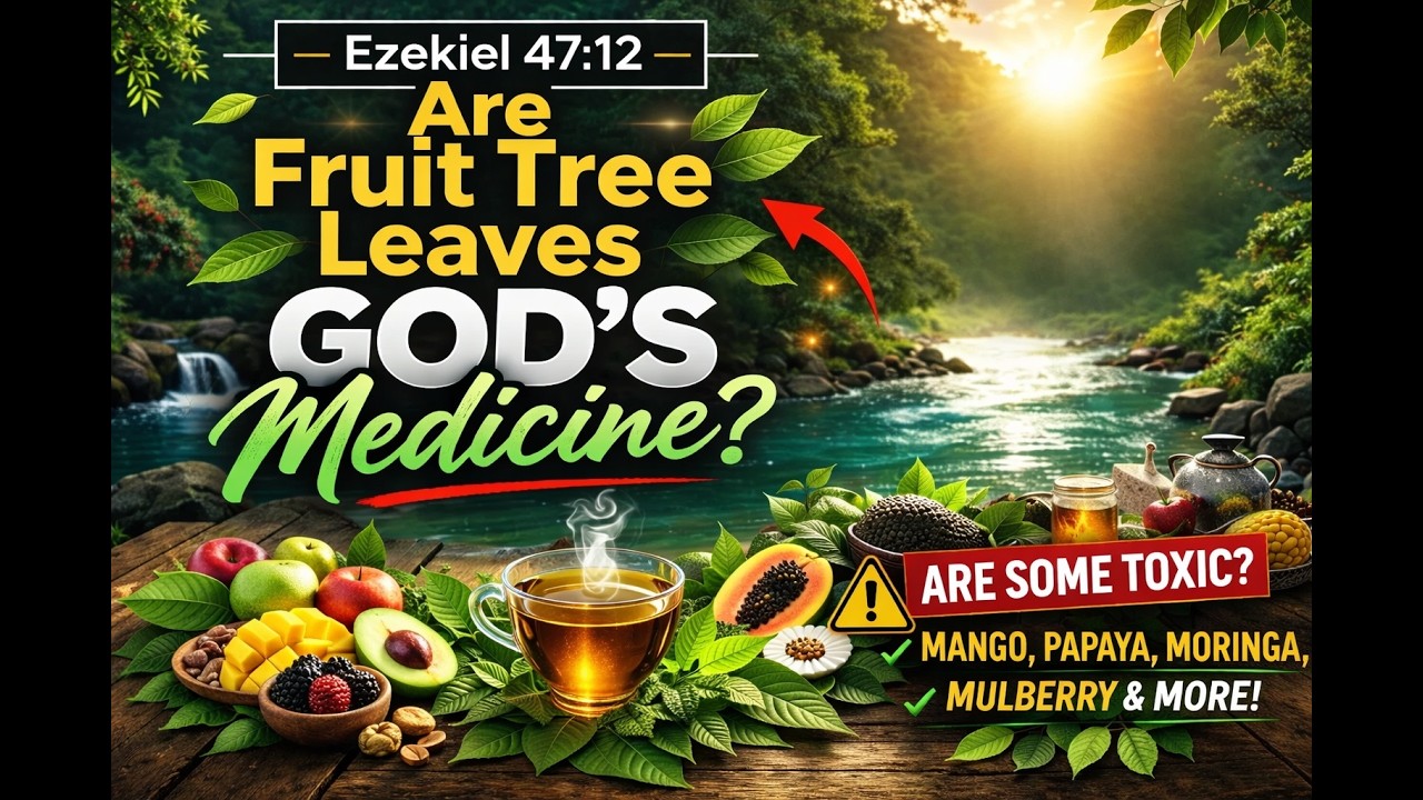 Лечебные свойства листьев плодовых деревьев? Объяснение главы 47 книги Иезекииля.
