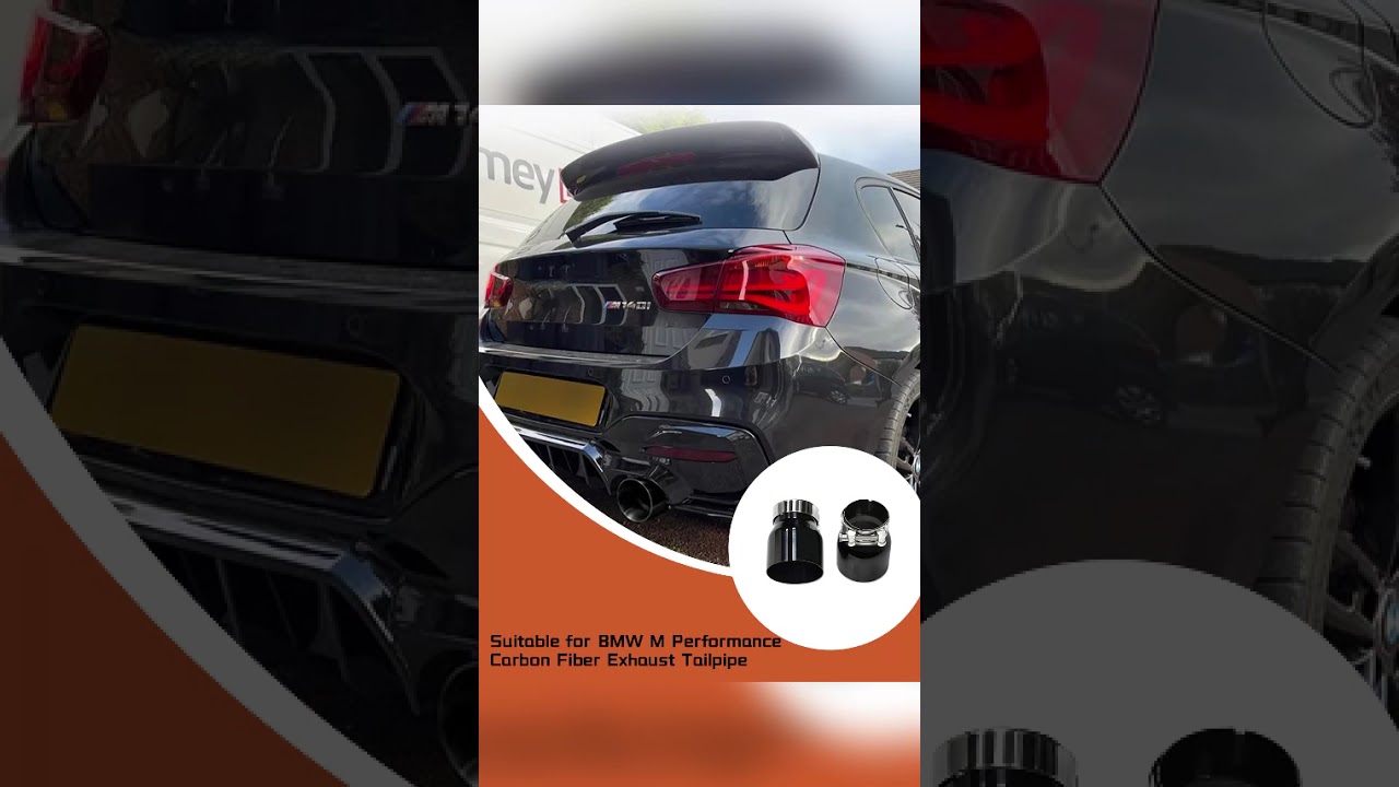 Suitable for BMW M Performance Carbon Fiber Exhaust Tailpipe
