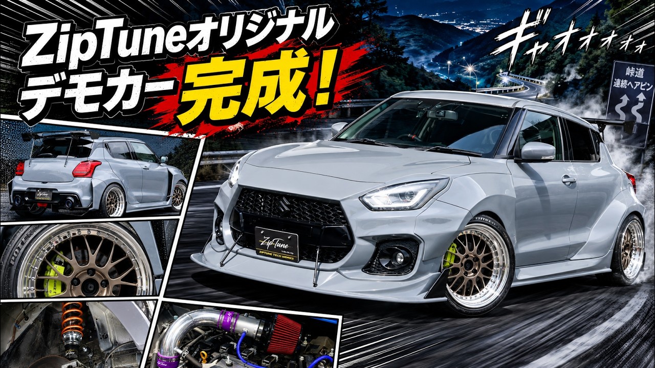 ZC33S】スイフトスポーツをオリジナルオールペンカスタム！アウディ