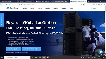 Konfirmasi Pembayaran Pembelian Domain dan Hosting di IdCloudHost