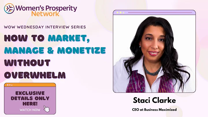 How to Market, Manage & Monetize Without Overwhelm...