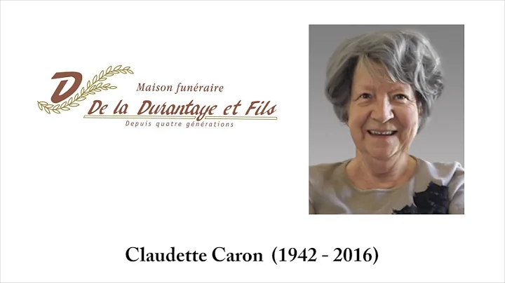 Claudette Caron (1942 - 2016)