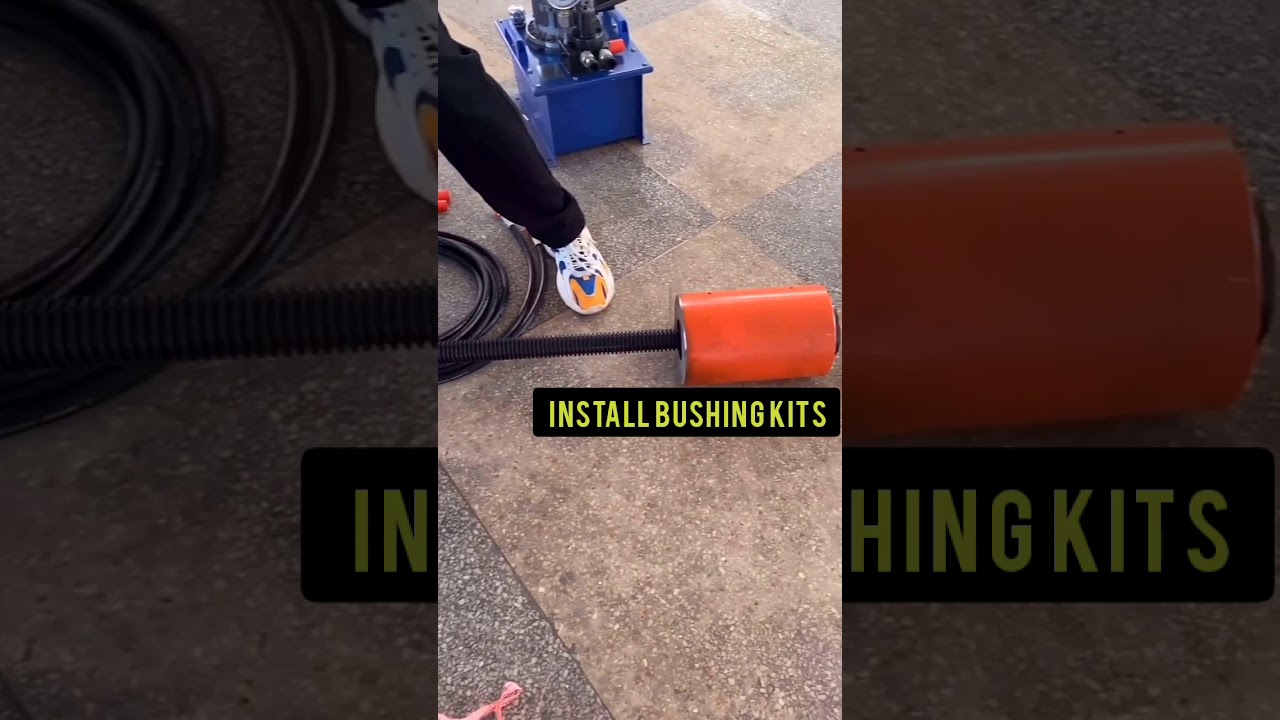 Hydraulic Bushings install & disassemble tools YouTube