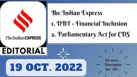 19th October 2022 | Gargi Classes The Indian Express Editorials & Idea Analysis | By R.K. Lata