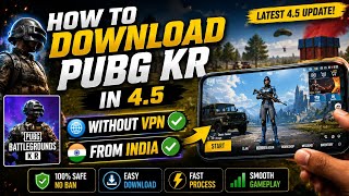 How to download and Play Pubg kr without vpn 🫴 from India 🇮🇳 screenshot 5