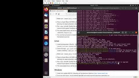 Compiling Super Mario 64 Port for WiiU on Windows via Ubuntu on Hyper-V