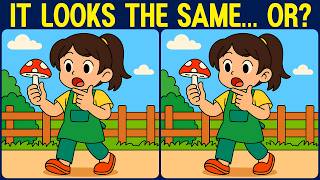 [Spot the Difference Brain Training] Find them all and prove your smartness.
