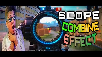 SCOPE COMBINE EFFECT (Bgmi/PUBG  best editing) new trend #mvpzak#bgmiviral