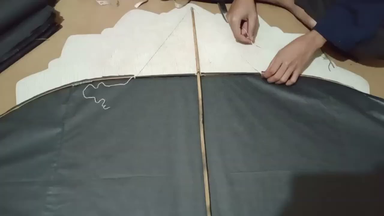Kite making part 1#automobile #unfrezzmyaccount 