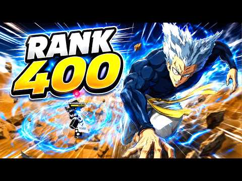 ใช้ Garou ไต่แร๊งค์ จาก 0 แต้ม ไปจนถึง 400 แต้ม จะมันขนาดไหน | Roblox The Strongest Battlegrounds