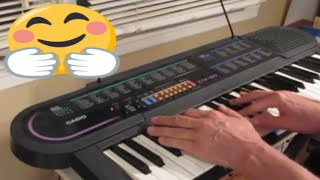 I create some amazing music with $15 Casio CTK-80 music keyboard.