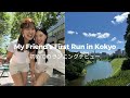【Run Vlog】大人になって初めて走る友達と皇居走った日
