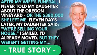 After My Wife's Funeral, I Never Told My Daughter About The Oregon Vineyard She Left Me. | Calm Dad