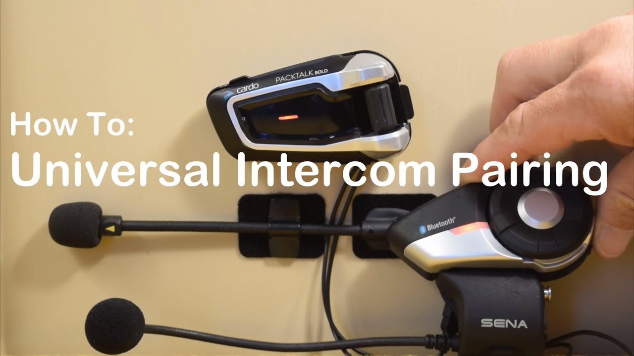 Cardo PACKTALK/BOLD - Universal Intercom/Cardo Gateway Setup - YouTube