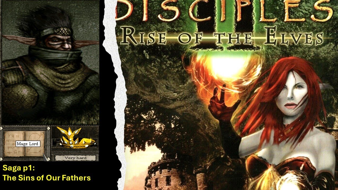 Disciples 2: Rise Of The Elves - Elves Saga - part 1