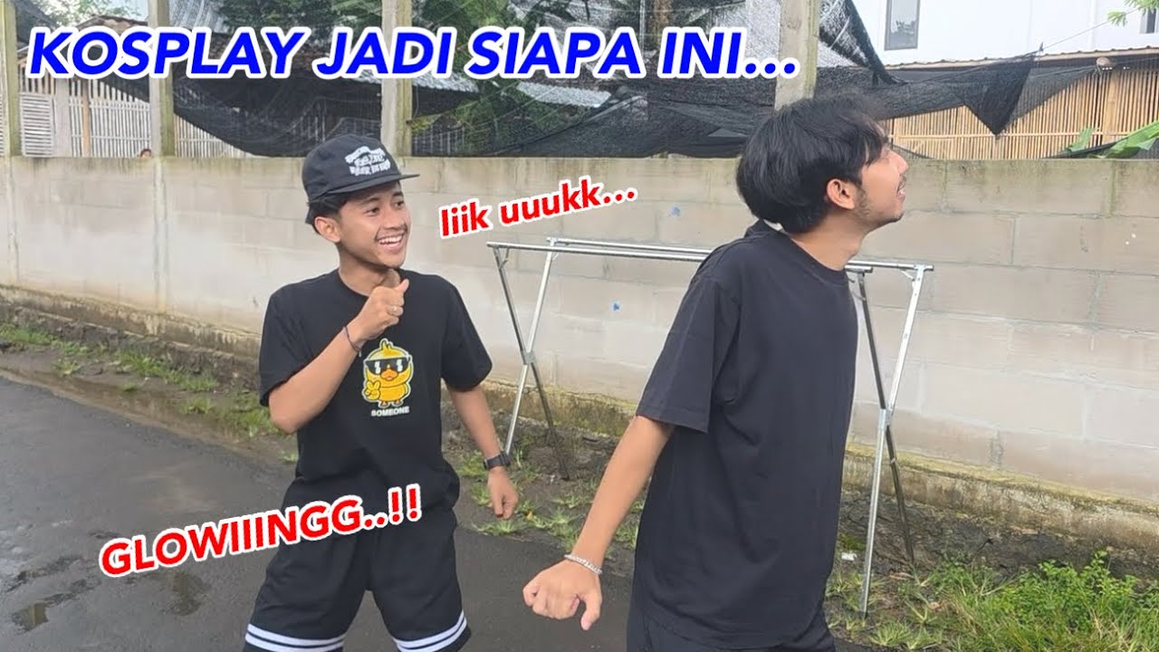 DINO COSPLAY JADI SIAPA LAGI INI