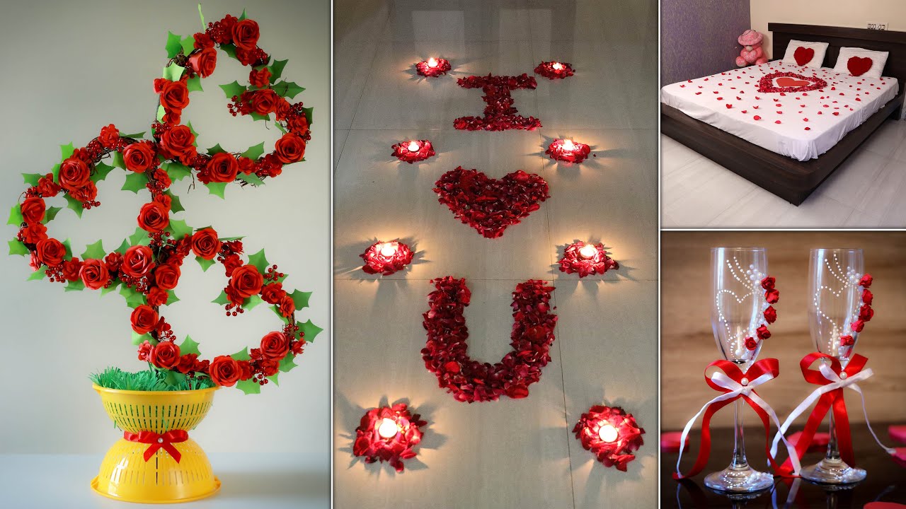 Romentic DIY Room Decoration Ideas For Valentine\'s Day Special ...