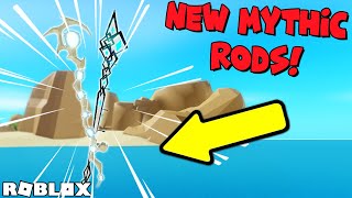 HOW TO GET THE BEST *NEW* MYTHIC RODS In Fishing Simulator! |Roblox