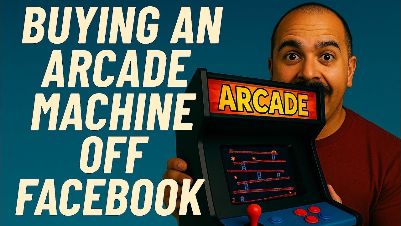 Bought My First Arcade Machine - YouTube