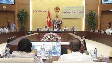 Bế mạc phiên họp thứ 26, Ủy ban Thường vụ Quốc hội khóa XIV