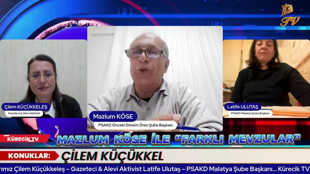 “Mazlum Köse ile Farklı Mevzular” Konuklar:  Çilem Küçükkeleş  & Latife Ulutaş
