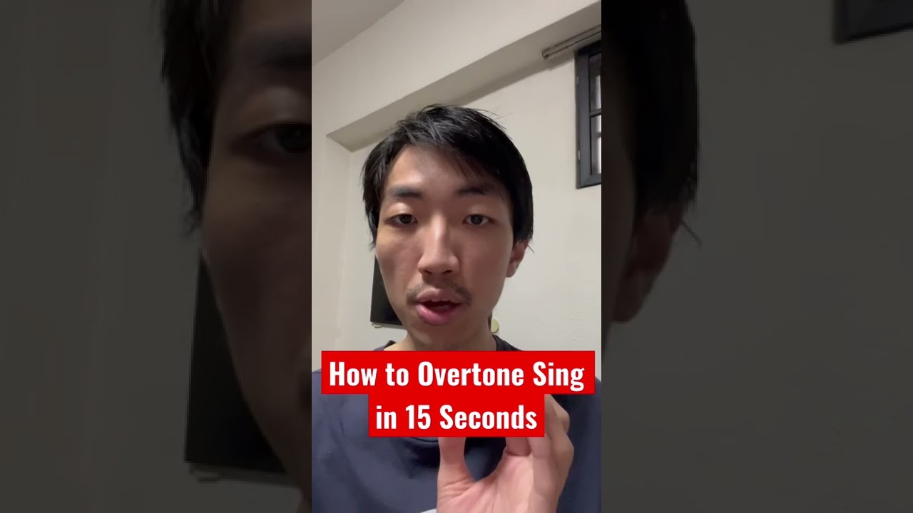 Ver How to Overtone Sing in 15 Seconds (for beginners) (Part 1) no YouTube Ver How to Overtone Sing in 15 Seconds (for beginners) (Part 1) no YouTube