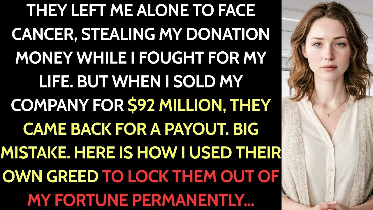 My Family Abandoned Me During Chemo—Then My Startup Got Acquired For $92M…