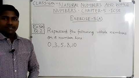 Q.2 - Ex.5(A) - Natural Numbers and Whole Numbers - ICSE Maths Class 6th - Chapter 5.