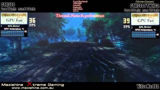 evga gtx580 ftw hc2 vs gtx580 thermal audio performance single card