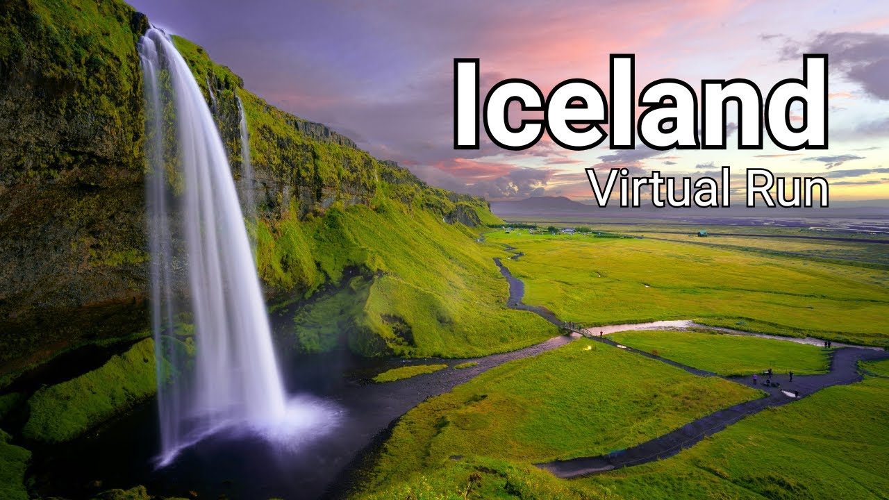 ICELANDIC WATERFALL - Virtual Run for Treadmills