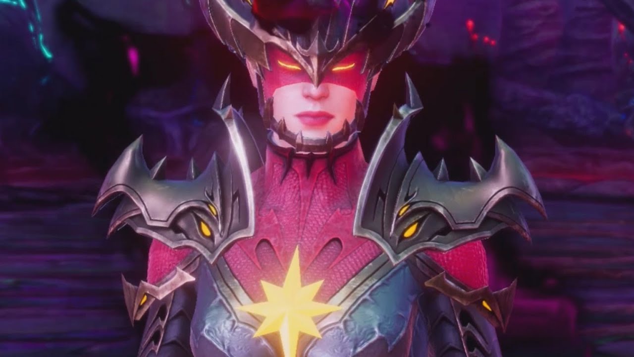 Marvel Future Revolution - Corrupted Captain Marvel Battle