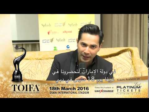 فارون دهاوان في TOIFA 2016 