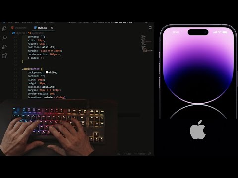 ASMR Programming - Apple Logo (IPhone) - No Talking