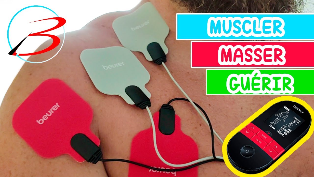 Beurer EM 59, un électrostimulateur CHAUFFANT ! pour guérir ma tendinite - BOOST NOW E79