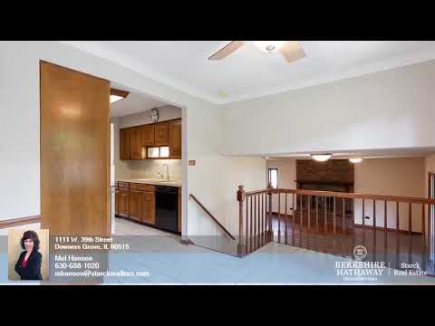 1111 W. 39th Street, Downers Grove, IL home video tour