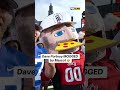 Cincinnati Mascot trolling Dave Portnoy 🤣  #cfb #cincinnati #daveportnoy