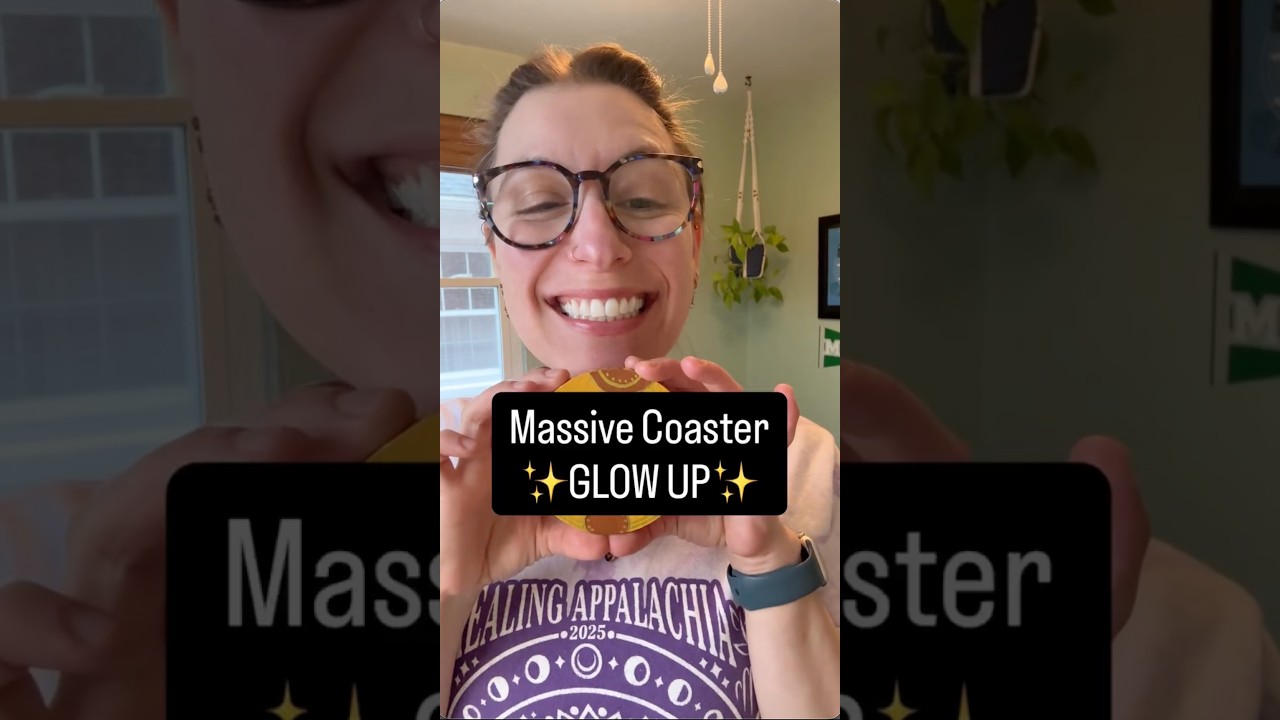 From old crusty coaster to ✨boho beauty beermat✨ inspired by 