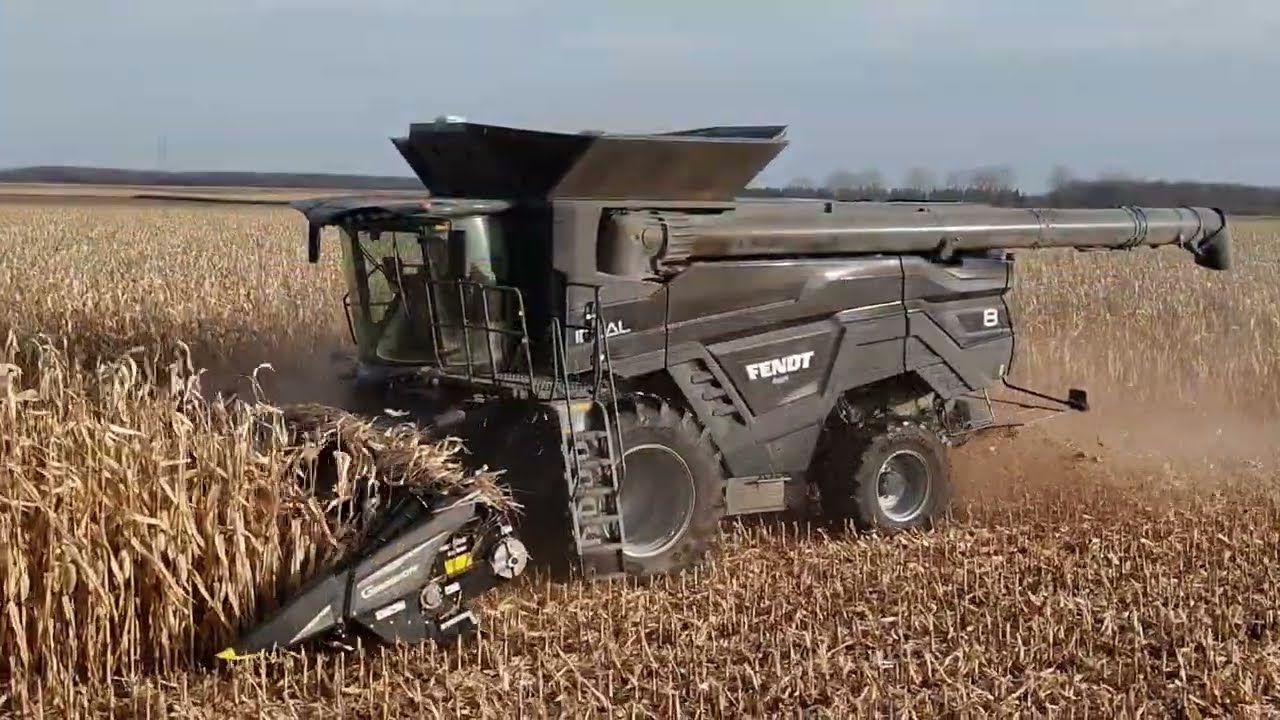 Dan McNally Farms Corn harvest 2025