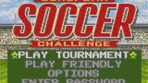 European Soccer Challenge Atari Lynx 1993
