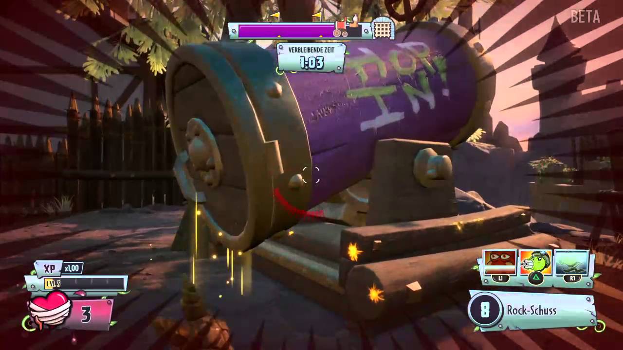 Plants vs Zombies garden warfare 2 Beta - YouTube