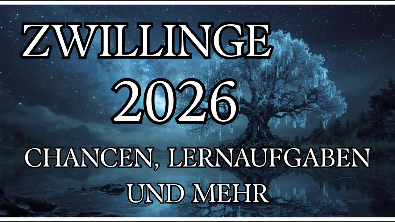 ZWILLINGE Tarot | DEIN JAHR 2026 | DEIN HAUPTTHEMA, DEINE LERNAUFGABE, DEINE MÖGLICHKEITEN!
